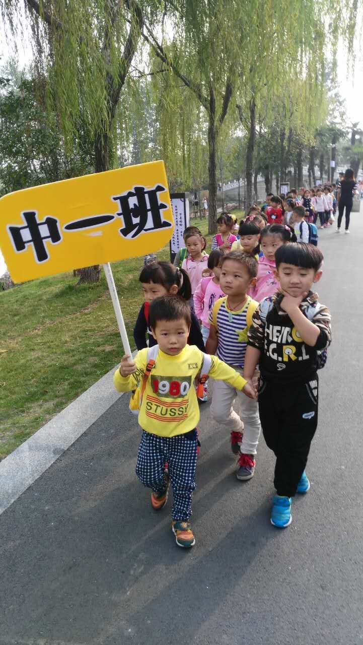 手拉手儿去郊游——记丹凤幼儿园中班组秋游活动