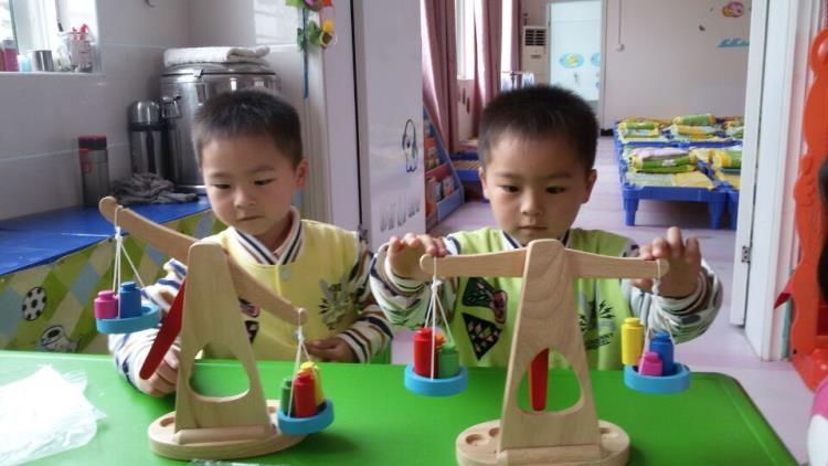 科学探索活动--天平-湖北省麻城市幼儿园